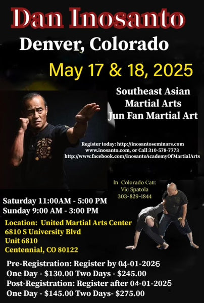 20250517 - Guro Dan Inosanto Seminar - Colorado